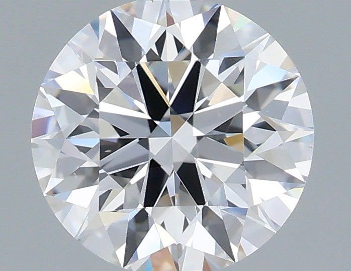 1.28 Carat Round Shaped, Ideal Cut, D Color, VS1 Clarity, IGI Certified Lab Grown Diamond