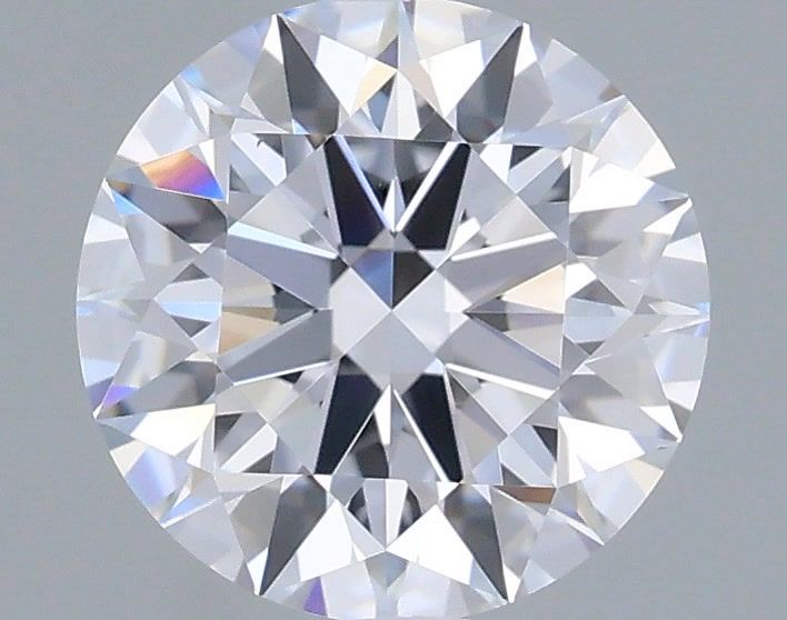 1.09 Carat Round Shaped, Ideal Cut, D Color, VVS2 Clarity, IGI Certified Lab Grown Diamond