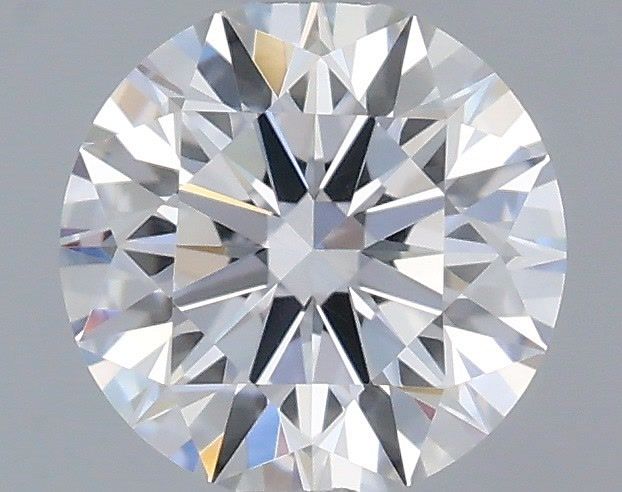 0.51 Carat Round Shaped, Ideal Cut, D Color, VS2 Clarity, IGI Certified Lab Grown Diamond