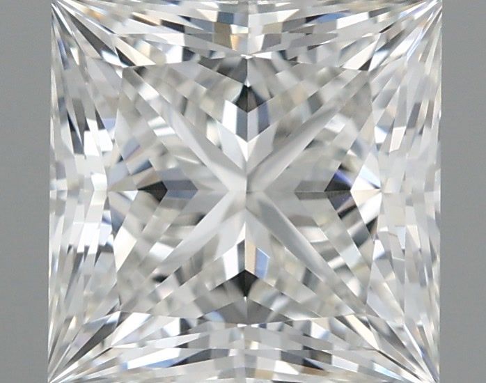 2.03 Carat Princess Shaped, Ideal Cut, F Color, VVS1 Clarity, IGI Certified Lab Grown Diamond