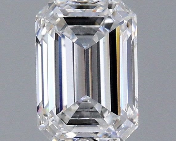 1.03 Carat Emerald Shaped, Very Good Cut, D Color, VVS2 Clarity, IGI Certified Lab Grown Diamond
