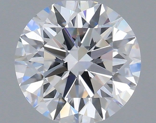 1.07 Carat Round Shaped, Ideal Cut, D Color, VVS2 Clarity, IGI Certified Lab Grown Diamond
