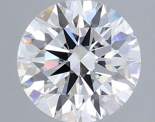 1.54 Carat Round Shaped, Ideal Cut, D Color, VS2 Clarity, IGI Certified Lab Grown Diamond
