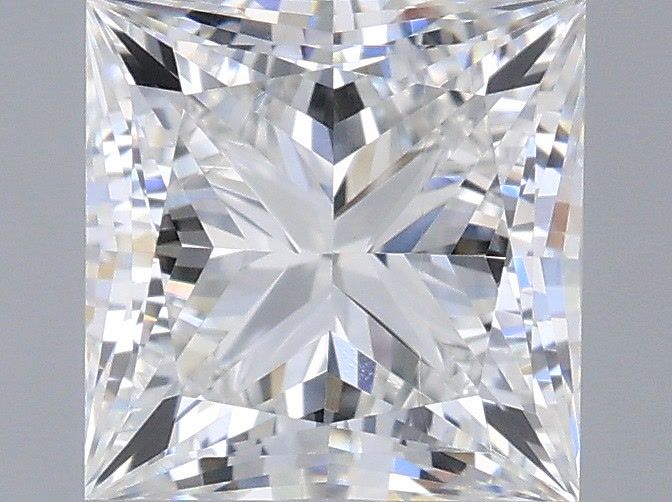 1.03 Carat Princess Shaped, Very Good Cut, E Color, VVS1 Clarity, IGI Certified Lab Grown Diamond