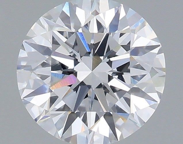 1.34 Carat Round Shaped, Excellent Cut, D Color, VVS2 Clarity, IGI Certified Lab Grown Diamond