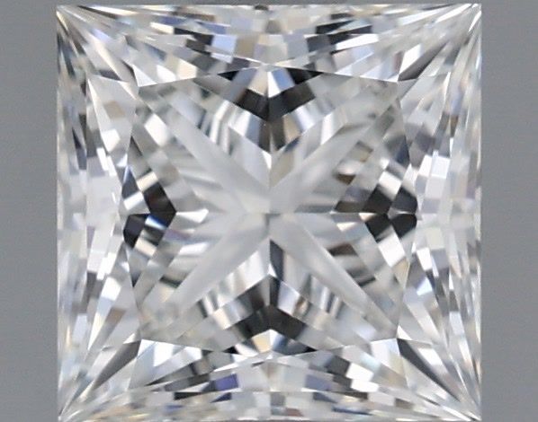 1.10 Carat Princess Shaped, Ideal Cut, F Color, VVS1 Clarity, IGI Certified Lab Grown Diamond