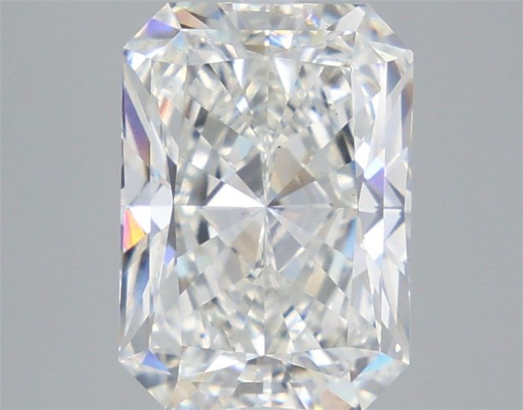 4.08 Carat Radiant Shaped, Ideal Cut, G Color, VS2 Clarity, IGI Certified Lab Grown Diamond