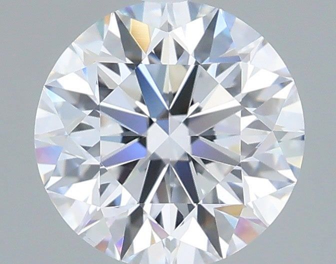 1.76 Carat Round Shaped, Excellent Cut, D Color, VS1 Clarity, IGI Certified Lab Grown Diamond