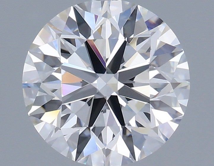 1.36 Carat Round Shaped, Excellent Cut, D Color, VS1 Clarity, IGI Certified Lab Grown Diamond