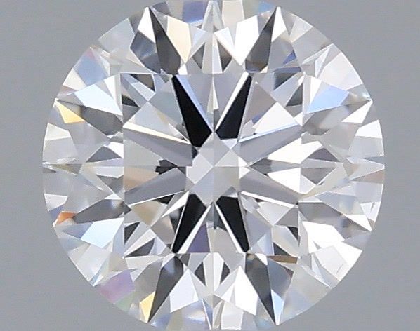 0.51 Carat Round Shaped, Ideal Cut, D Color, VS2 Clarity, IGI Certified Lab Grown Diamond