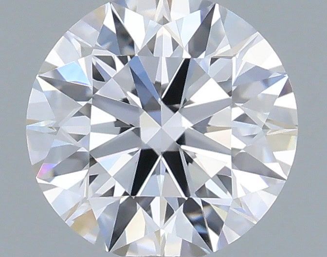 0.52 Carat Round Shaped, Ideal Cut, D Color, VS1 Clarity, IGI Certified Lab Grown Diamond