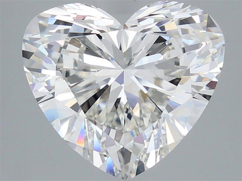 5.14 Carat Heart Shaped, Excellent Cut, G Color, VVS2 Clarity, IGI Certified Lab Grown Diamond