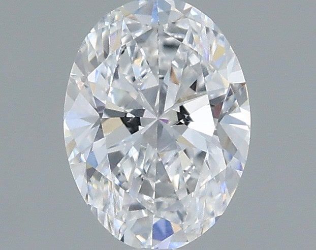 0.57 Carat Oval Shaped, Very Good Cut, D Color, VVS2 Clarity, IGI Certified Lab Grown Diamond