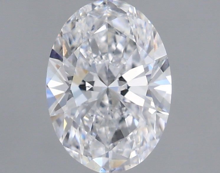 1.12 Carat Oval Shaped, Ideal Cut, D Color, SI1 Clarity, IGI Certified Lab Grown Diamond