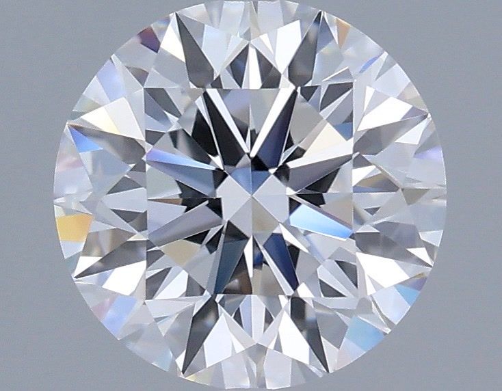 1.37 Carat Round Shaped, Excellent Cut, D Color, VS1 Clarity, IGI Certified Lab Grown Diamond