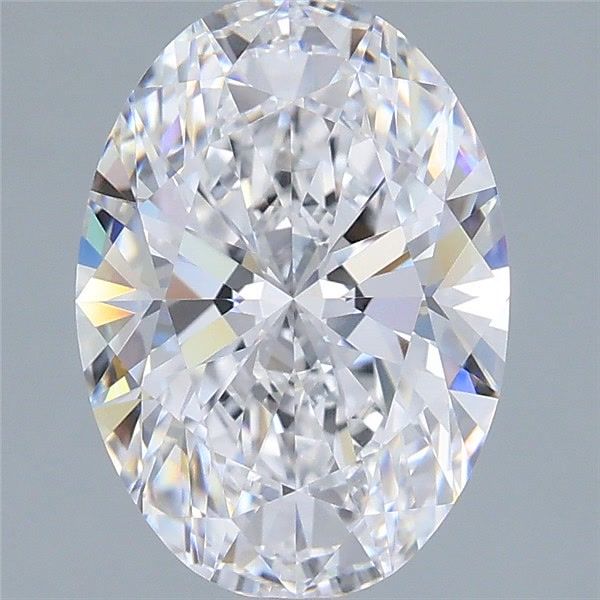 2.93 Carat Oval Shaped, Very Good Cut, D Color, VVS1 Clarity, IGI Certified Lab Grown Diamond