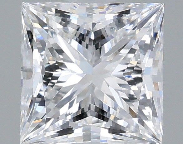 1.03 Carat Princess Shaped, Very Good Cut, D Color, VS1 Clarity, IGI Certified Lab Grown Diamond