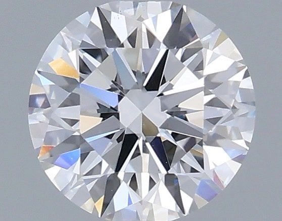 0.54 Carat Round Shaped, Ideal Cut, D Color, VS1 Clarity, IGI Certified Lab Grown Diamond