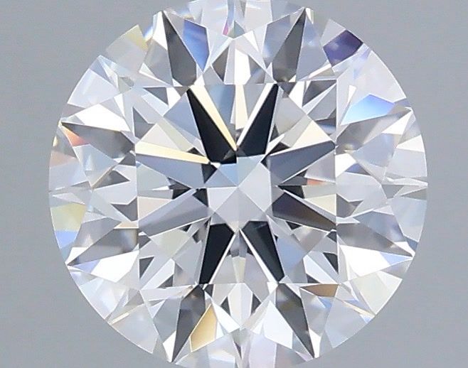 1.55 Carat Round Shaped, Ideal Cut, D Color, VVS2 Clarity, IGI Certified Lab Grown Diamond