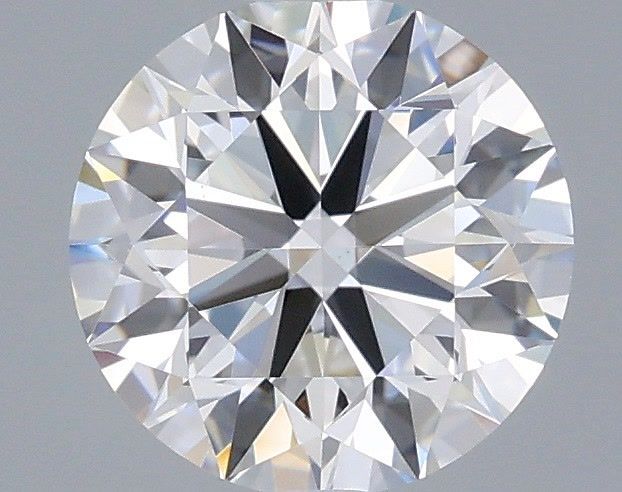 1.59 Carat Round Shaped, Excellent Cut, D Color, VVS2 Clarity, IGI Certified Lab Grown Diamond