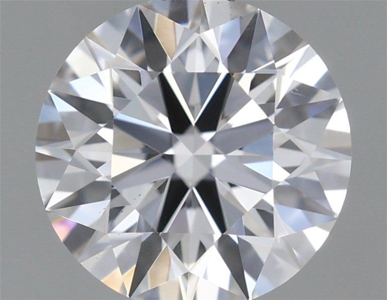 0.74 Carat Round Shaped, Ideal Cut, D Color, VS2 Clarity, IGI Certified Lab Grown Diamond