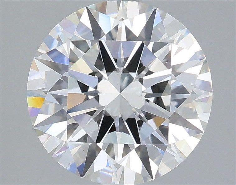 3.04 Carat Round Shaped, Excellent Cut, F Color, VS1 Clarity, IGI Certified Lab Grown Diamond
