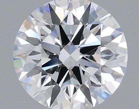 0.53 Carat Round Shaped, Ideal Cut, D Color, VS1 Clarity, IGI Certified Lab Grown Diamond