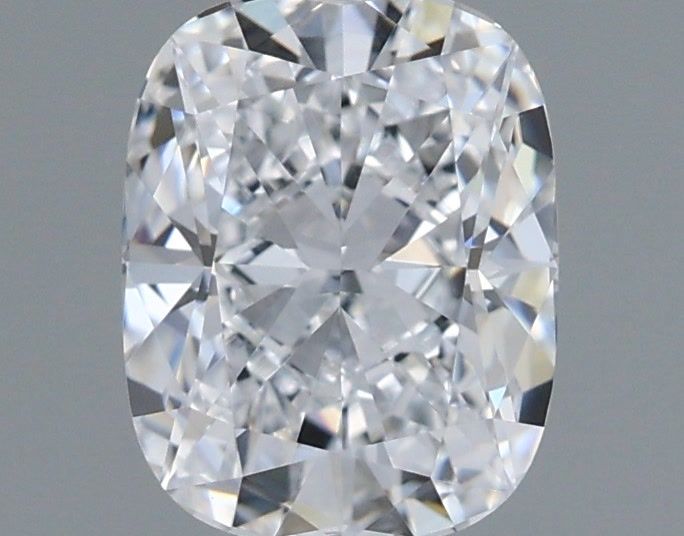 1.04 Carat Cushion Shaped, Ideal Cut, D Color, VVS2 Clarity, IGI Certified Lab Grown Diamond