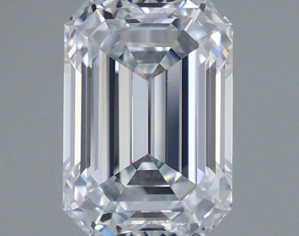 1.03 Carat Emerald Shaped, Ideal Cut, E Color, VVS1 Clarity, IGI Certified Lab Grown Diamond
