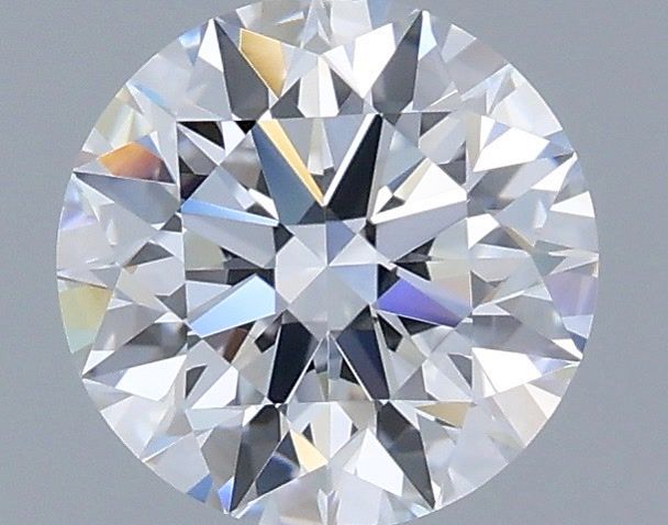 1.07 Carat Round Shaped, Ideal Cut, D Color, VVS2 Clarity, IGI Certified Lab Grown Diamond