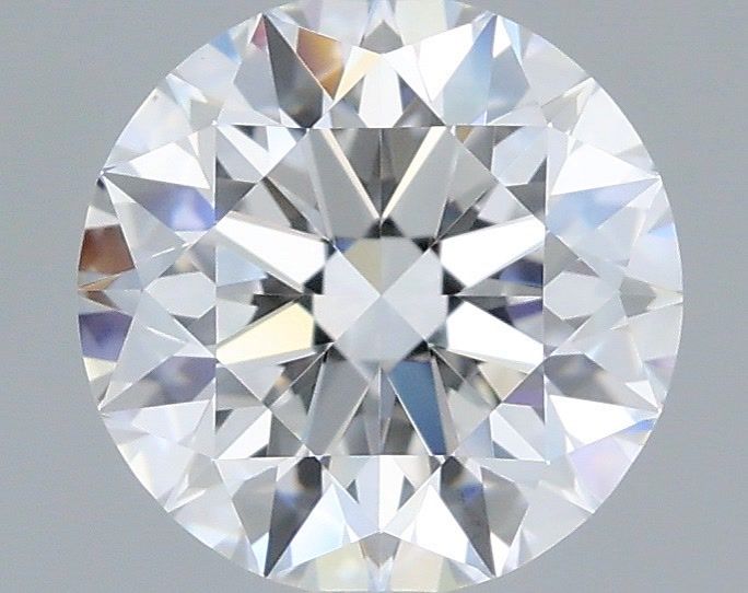 1.54 Carat Round Shaped, Ideal Cut, D Color, VVS2 Clarity, IGI Certified Lab Grown Diamond