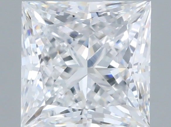 1.09 Carat Princess Shaped, Very Good Cut, D Color, VVS2 Clarity, IGI Certified Lab Grown Diamond