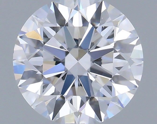 0.51 Carat Round Shaped, Ideal Cut, D Color, VS2 Clarity, IGI Certified Lab Grown Diamond
