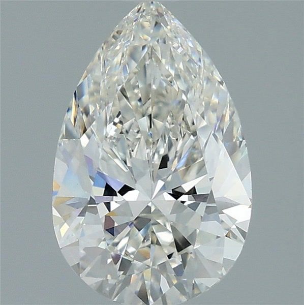 2.07 Carat Pear Shaped, Ideal Cut, F Color, VVS2 Clarity, IGI Certified Lab Grown Diamond