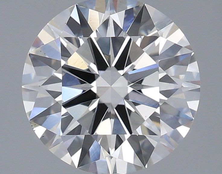 1.97 Carat Round Shaped, Ideal Cut, G Color, VS1 Clarity, IGI Certified Lab Grown Diamond