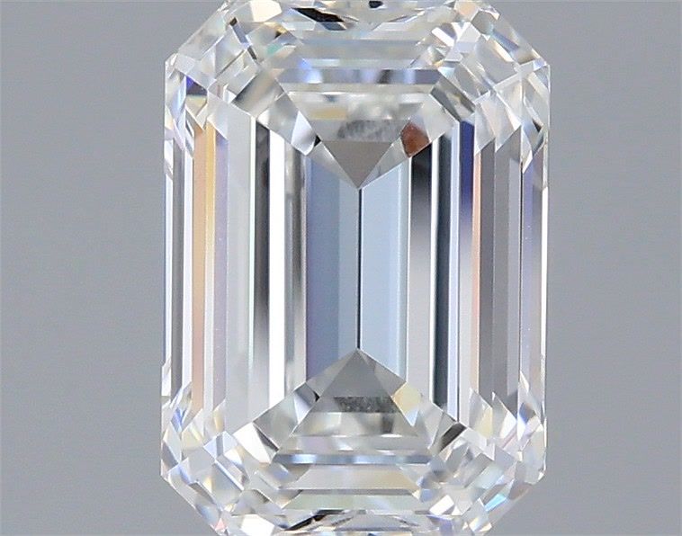2.58 Carat Emerald Shaped, Ideal Cut, E Color, VVS1 Clarity, IGI Certified Lab Grown Diamond