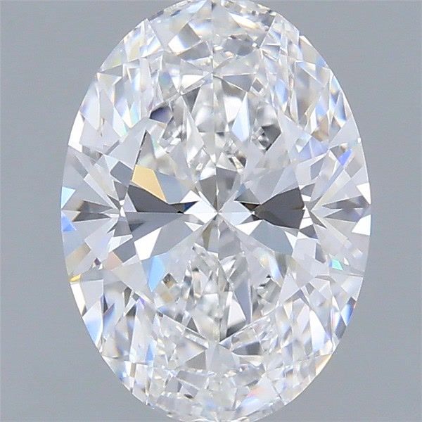 1.74 Carat Oval Shaped, Very Good Cut, D Color, VVS2 Clarity, IGI Certified Lab Grown Diamond
