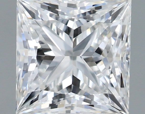 1.03 Carat Princess Shaped, Ideal Cut, E Color, VVS1 Clarity, IGI Certified Lab Grown Diamond