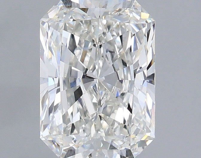 1.51 Carat Radiant Shaped, Very Good Cut, F Color, VVS2 Clarity, IGI Certified Lab Grown Diamond
