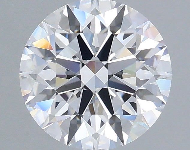 1.54 Carat Round Shaped, Ideal Cut, D Color, VVS2 Clarity, IGI Certified Lab Grown Diamond