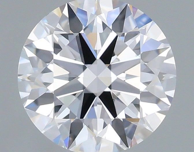 1.07 Carat Round Shaped, Ideal Cut, D Color, VVS2 Clarity, IGI Certified Lab Grown Diamond