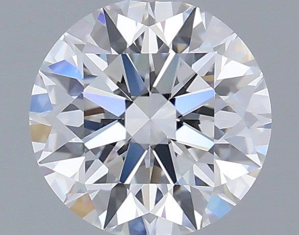 1.06 Carat Round Shaped, Ideal Cut, D Color, VVS2 Clarity, IGI Certified Lab Grown Diamond