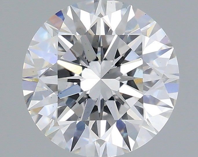 2.01 Carat Round Shaped, Excellent Cut, E Color, VS2 Clarity, IGI Certified Lab Grown Diamond