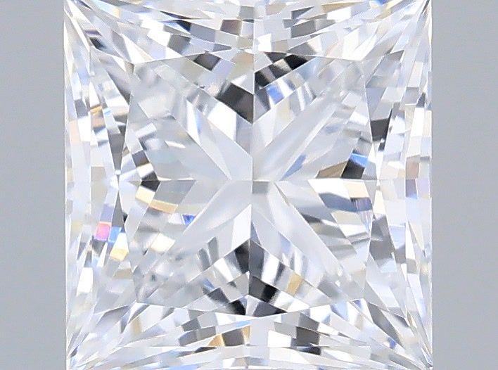 1.04 Carat Princess Shaped, Very Good Cut, D Color, VS1 Clarity, IGI Certified Lab Grown Diamond