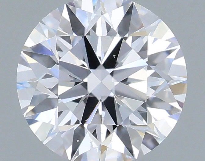 0.52 Carat Round Shaped, Ideal Cut, D Color, VS1 Clarity, IGI Certified Lab Grown Diamond