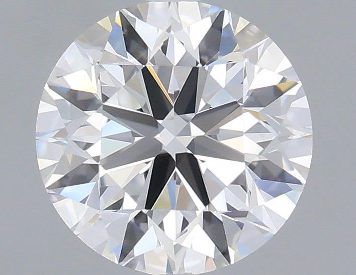 1.28 Carat Round Shaped, Excellent Cut, D Color, VVS2 Clarity, IGI Certified Lab Grown Diamond