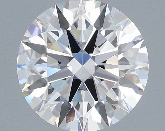 1.59 Carat Round Shaped, Ideal Cut, D Color, VVS2 Clarity, IGI Certified Lab Grown Diamond