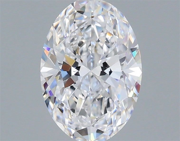 1.23 Carat Oval Shaped, Ideal Cut, D Color, VVS2 Clarity, IGI Certified Lab Grown Diamond