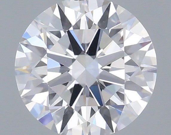 0.52 Carat Round Shaped, Ideal Cut, D Color, VS2 Clarity, IGI Certified Lab Grown Diamond