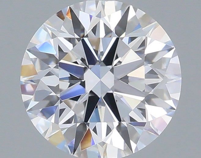 1.09 Carat Round Shaped, Ideal Cut, D Color, VVS2 Clarity, IGI Certified Lab Grown Diamond